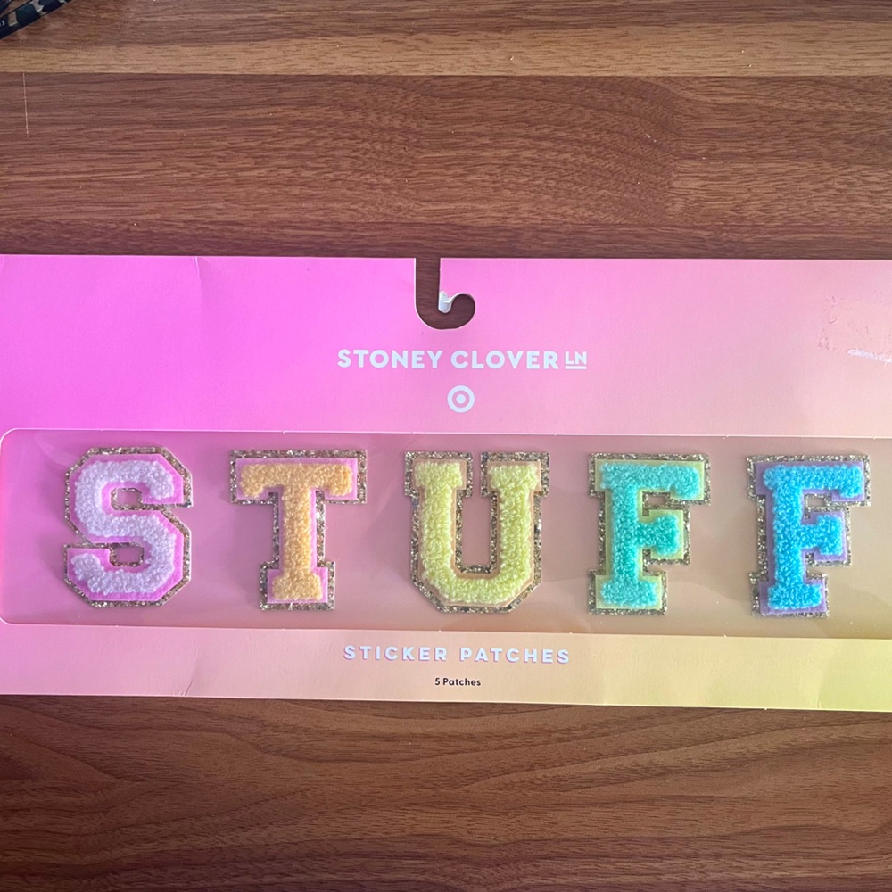 Stoney Clover Lane x Target “STUFF” Chenille Patches